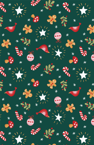 Natal Encantado - Verde Pinheiro