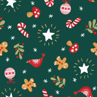Natal Encantado - Verde Pinheiro