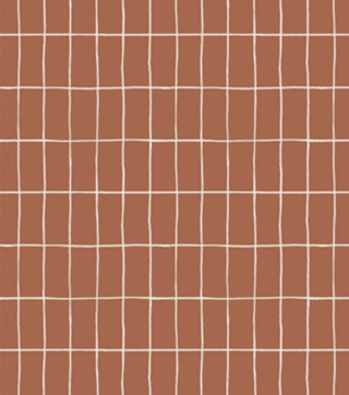 Grid Organico Terracota - Coleção Wabi Sabi