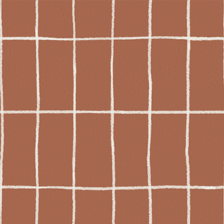 Grid Organico Terracota - Coleção Wabi Sabi
