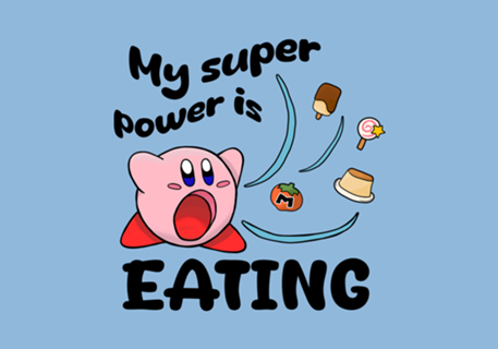 My super power is eating