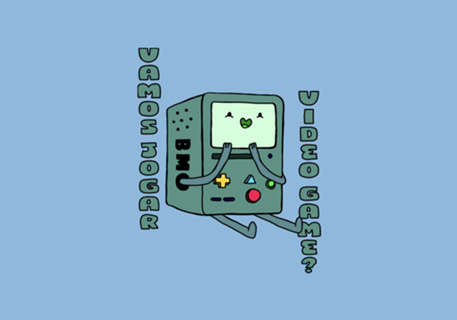 Vamos jogar video game - BMO
