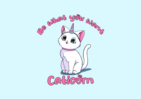 Be what you want Caticorn