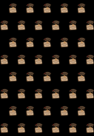 I Love Board Games Black