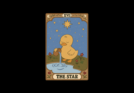 Duck Tarot - The Star