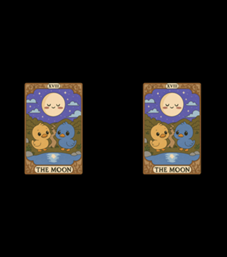 Duck Tarot - The Moon