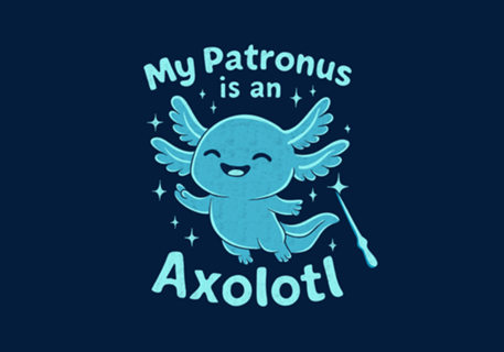 My patronus is an Axolotl