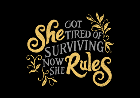 Now she rules