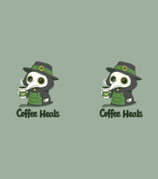 Coffee Heals – Plague Doctor