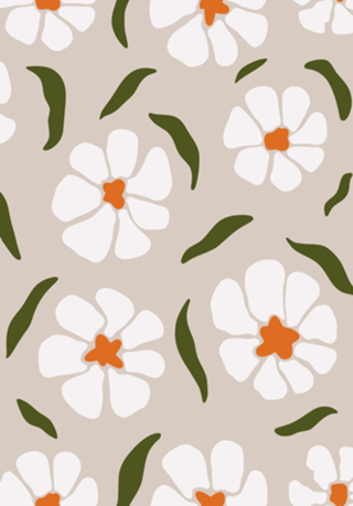 Folhas tropical boho chic