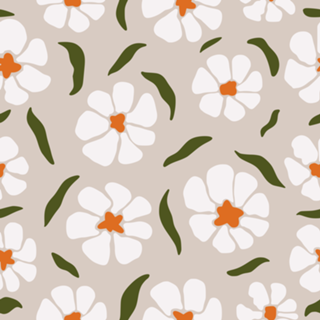 Folhas tropical boho chic