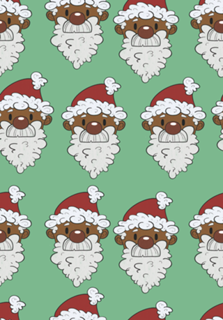 Papai Noel negro