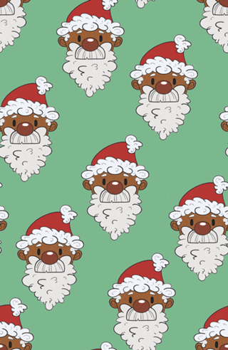 Papai Noel negro