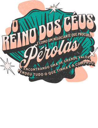 Camiseta estampada KNEM Pérolas