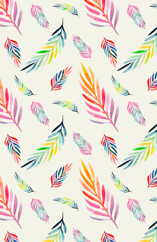 FOLHAS MULTICOLORIDAS