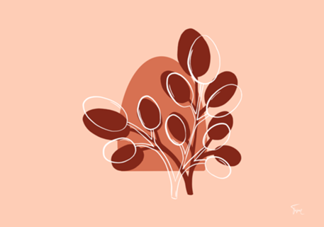 Folhas minimalistas II
