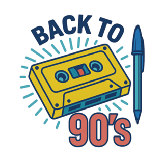 Fita Cassete K7 - Back To The 90's Nostalgia