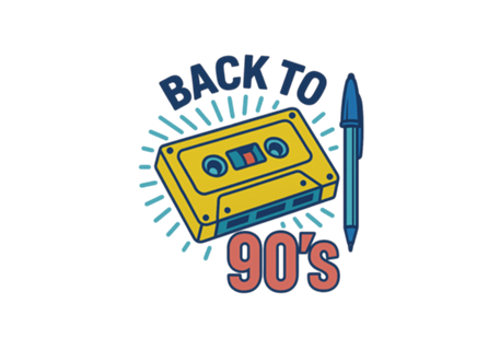 Fita Cassete K7 - Back To The 90's Nostalgia