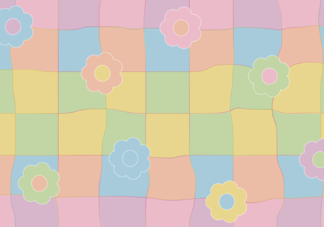 Quadro em flores
