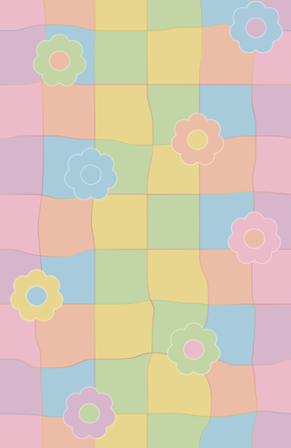 Quadro em flores