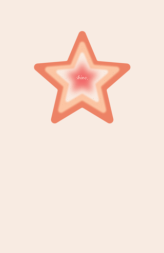 Shine aura star