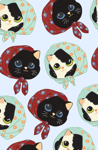 Babushka Cat
