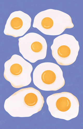 Ovos fritos
