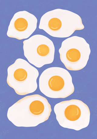 Ovos fritos