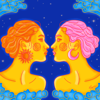 Dualidade (dia e noite) - versão colorida