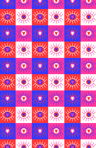 Olhos apaixonados