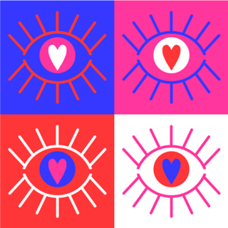 Olhos apaixonados