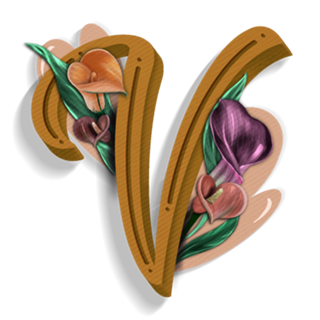 Botanical Letters - Letra V