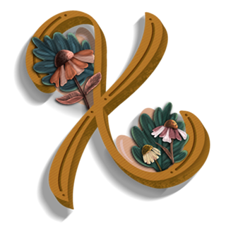 Botanical Letters - Letra X