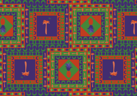 Mix patchwork tropic