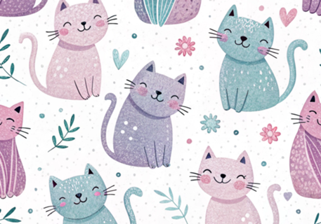 Gatinhos Fofos Cartoon