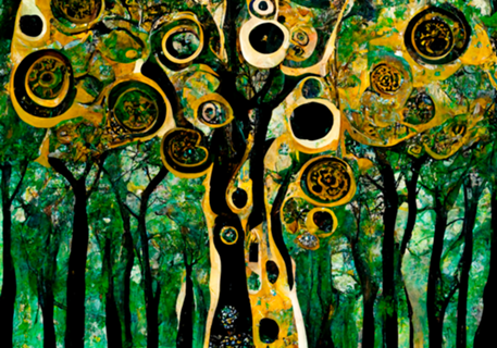 FLORESTA DE KLIMT