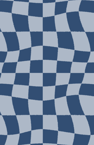 Blue Checkered