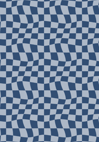 Blue Checkered