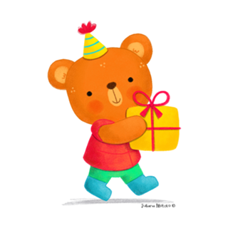Ursinho de Feliz Aniversário