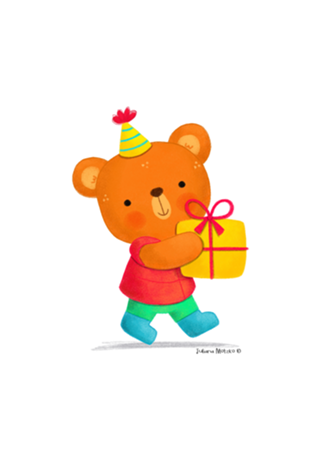 Ursinho de Feliz Aniversário