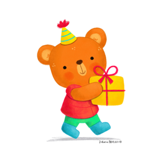 Ursinho de Feliz Aniversário