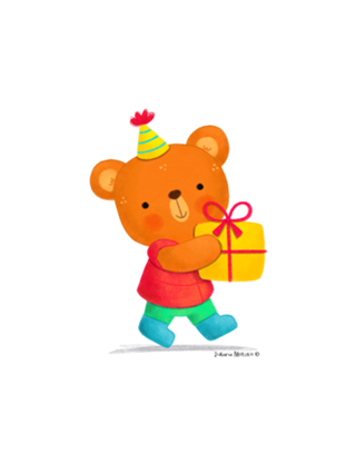Ursinho de Feliz Aniversário