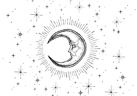 Lua Mística - Preto