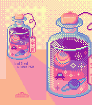 Universo Engarrafado (Pixel Art)