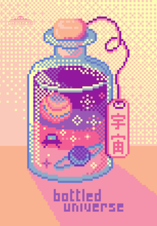 Universo Engarrafado (Pixel Art)