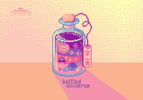 Universo Engarrafado (Pixel Art)