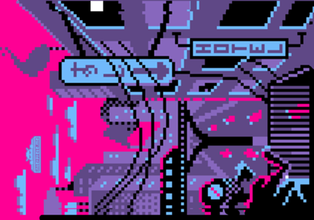 Neon ToxicCity (Pixel Art)