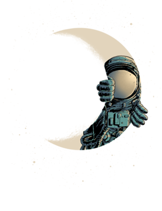Crescent moon