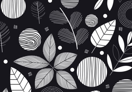 Floral Black