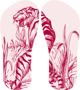 Toile Oriental - Viva Magenta